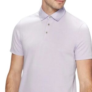 Ted Baker woven collar Polo